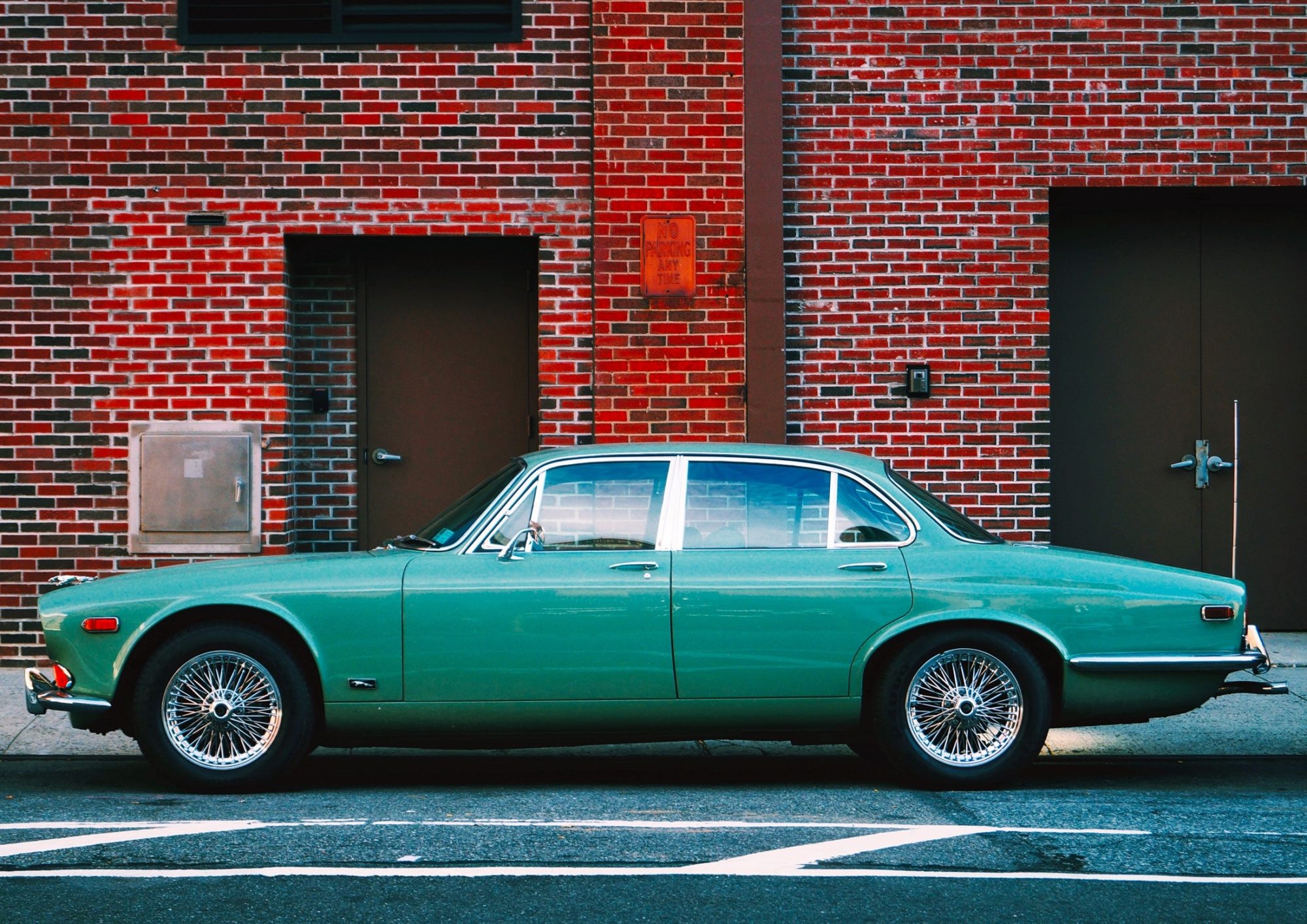 green car